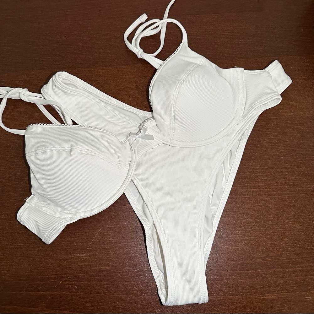 White Bikini Set